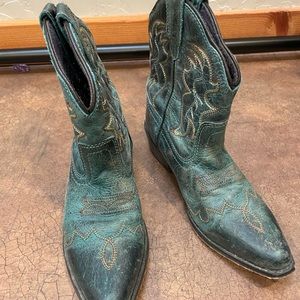 Smoky Mountain kids leather cowboy Boots